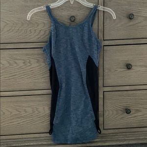 Cozy orange maternity tank small